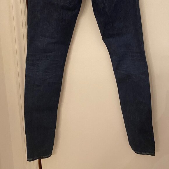Levi's 720 High Rise Super Skinny Jeans- Dark Wash - Picture 8 of 8
